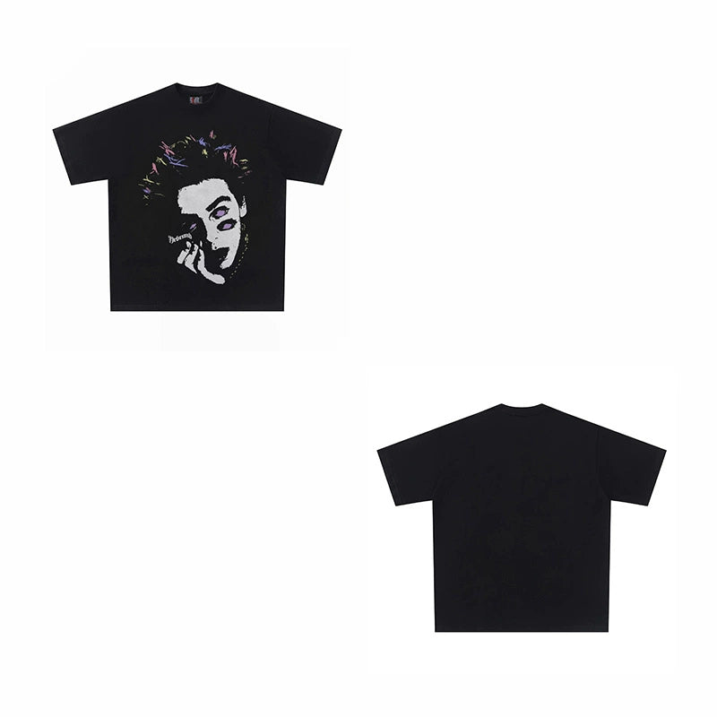 Dark Retro Graphic Tee – Unisex Streetwear T-Shirt