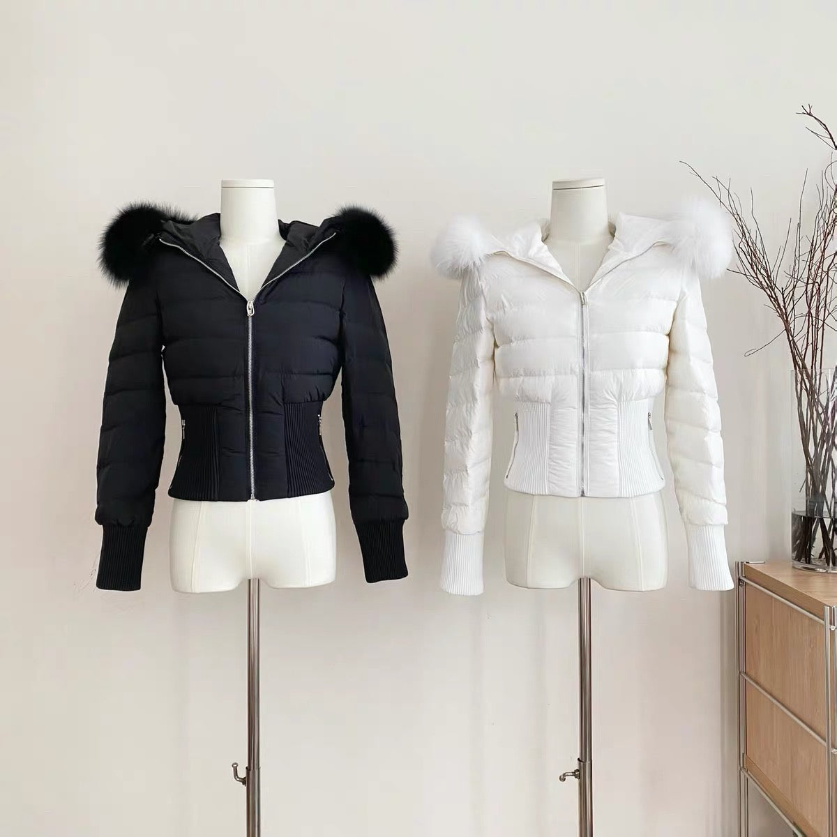 Y2k cropped puffer jacket
