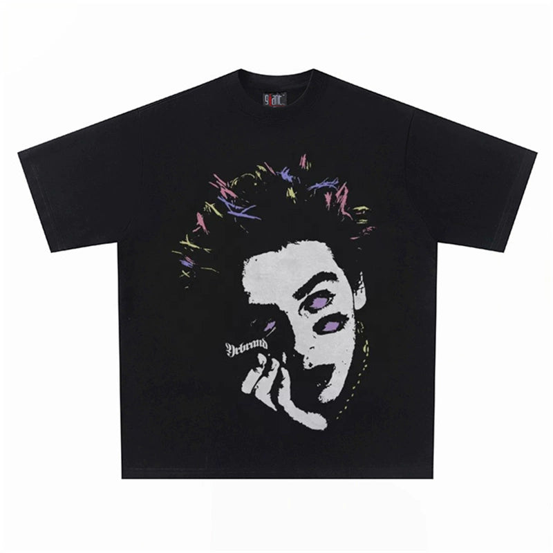 Dark Retro Graphic Tee – Unisex Streetwear T-Shirt