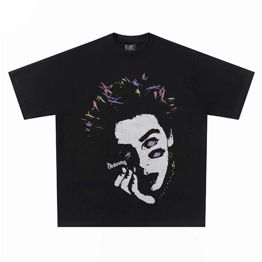 Dark Retro Graphic Tee – Unisex Streetwear T-Shirt