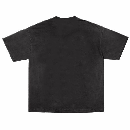 Pleasure Face T-shirt Character Print Men's And Women's