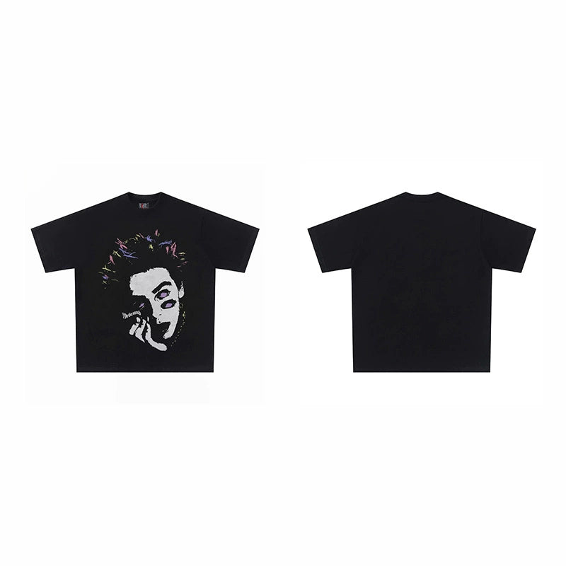Dark Retro Graphic Tee – Unisex Streetwear T-Shirt