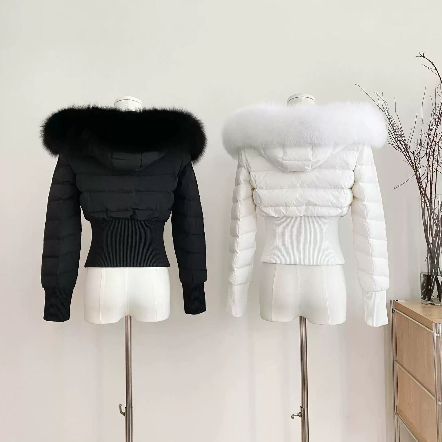 Y2k cropped puffer jacket