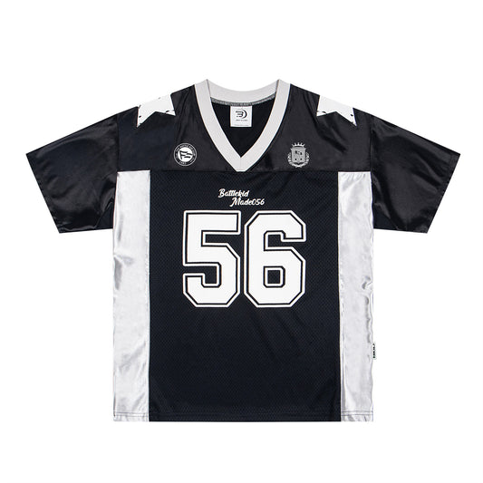 Mesh Loose Short-Sleeved Jersey T-Shirt For Men And Women Summer Breathable Sports Top
